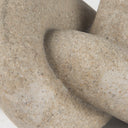 Otto Sandstone Resin Small Knot Sculpture Decorative Object - Default Title