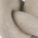 Otto Sandstone Resin Large Knot Sculpture Decorative Object - Default Title