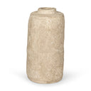 Rama Small Beige Paper Mache Floor Vase - Default Title
