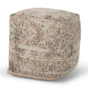 Khloe Small Taupe Pouf - Default Title
