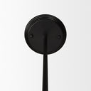 Farrah Frosted Glass Globe set in Matte Black Metal Pendant Ceiling Light - Default Title