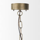 Kiley Warm Wood Basket Lantern Pendant Light - Default Title