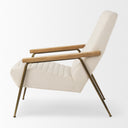 Grosjean Cream Boucle Accent Chair - Default Title