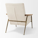 Grosjean Cream Boucle Accent Chair - Default Title