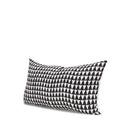 Jolie Cream w Black Print Linen Lumbar Decorative Pillow Cover - Default Title
