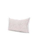 Jayden Cream w Merlot Print Linen Lumbar Decorative Pillow Cover - Default Title