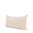 Jace Cream w Beige Stripe Lumbar Decorative Pillow Cover - Default Title