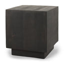 Hayden Dark Brown Wood EndSide Table - Default Title