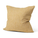 Jacklyn Mustard Linen Square Decorative Pillow Cover - Default Title