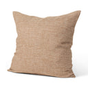 Jacklyn Brown Linen Square Decorative Pillow Cover - Default Title