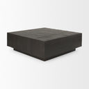 Hayden Dark Brown Wood Square Coffee Table - Default Title