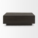 Hayden Dark Brown Wood Rectangular Coffee Table - Default Title