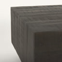 Hayden Dark Brown Wood Rectangular Coffee Table - Default Title