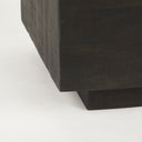 Hayden Dark Brown Wood Rectangular Coffee Table - Default Title