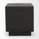 Hayden Dark Brown Wood EndSide Table - Default Title