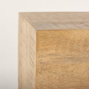 Hayden Light Brown Wood EndSide Table - Default Title