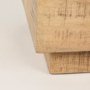 Hayden Light Brown Wood EndSide Table - Default Title