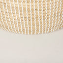 Kairi Set of 2 Seagrass Floor Baskets w Lids and Handles - Default Title