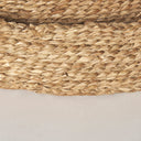 Ulana Set of 3 Round Nesting Seagrass Trays w Loop Handles - Default Title