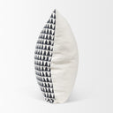 Jolie Cream w Black Print Linen Square Decorative Pillow Cover - Default Title
