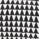 Jolie Cream w Black Print Linen Lumbar Decorative Pillow Cover - Default Title