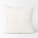 Jayden Cream w Merlot Print Linen Square Decorative Pillow Cover - Default Title