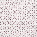 Jayden Cream w Merlot Print Linen Lumbar Decorative Pillow Cover - Default Title