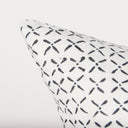 Jayden Cream w Black Print Linen Square Decorative Pillow Cover - Default Title
