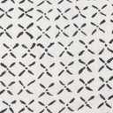 Jayden Cream w Black Print Linen Square Decorative Pillow Cover - Default Title