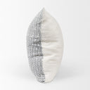 Jennelle Cream w Indigo Print Linen Square Decorative Pillow Cover - Default Title
