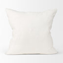 Jennelle Cream w Indigo Print Linen Square Decorative Pillow Cover - Default Title