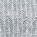 Janelle Cream w Indigo Print Linen Lumbar Decorative Pillow Cover - Default Title
