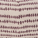 Jenna Beige w Merlot Print Linen Lumbar Decorative Pillow Cover - Default Title