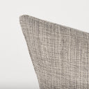 Jacklyn Grey Linen Square Decorative Pillow Cover - Default Title