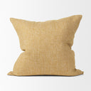 Jacklyn Mustard Linen Square Decorative Pillow Cover - Default Title