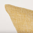 Jacklyn Mustard Linen Square Decorative Pillow Cover - Default Title