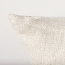 Jacklyn Cream Linen Square Decorative Pillow Cover - Default Title