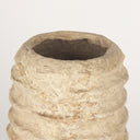 Kamli Small Beige Paper Mache Vase - Default Title