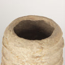Kamli Small Beige Paper Mache Vase - Default Title