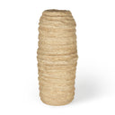 Kamli Large Beige Paper Mache Vase - Default Title