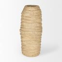 Kamli Large Beige Paper Mache Vase - Default Title