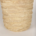 Kamli Large Beige Paper Mache Vase - Default Title