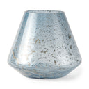 Robyn Short Blue Glass Vase - Default Title