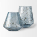 Robyn Tall Blue Glass Vase - Default Title