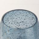 Robyn Short Blue Glass Vase - Default Title