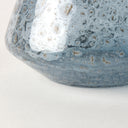 Robyn Short Blue Glass Vase - Default Title