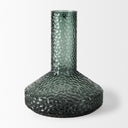 Jolene Tall Green Glass Vase - Default Title