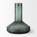 Jolene Tall Green Glass Vase - Default Title