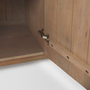 Terra Light Brown Wood Fluted Sideboard - Default Title