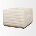 Ricciardo Cream Boucle Upholstered Arm Chair - Default Title